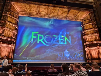 Theatre Royal Drury Lane Stalls G29 view from seat photo