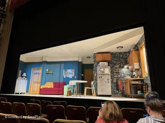 Samuel J. Friedman Theatre Orchestra C116 view from seat photo