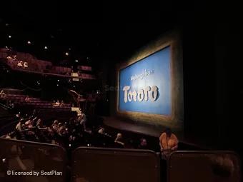 Gillian Lynne Theatre Stalls K23 view from seat photo