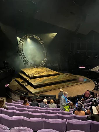 National Theatre - Olivier Stalls M54 view from seat photo