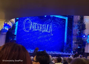 Richmond Theatre Stalls N24 view from seat photo