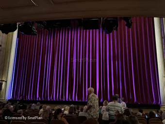 Music Box Theatre Orchestra N4 view from seat photo