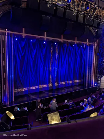 Lena Horne Theatre Front Mezzanine A13 view from seat photo