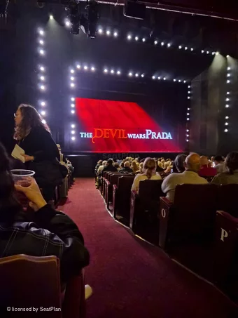 Dominion Theatre Stalls R39 view from seat photo