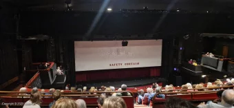 Peacock Theatre Dress Circle J20 view from seat photo