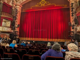 New Wimbledon Theatre Stalls H13 view from seat photo