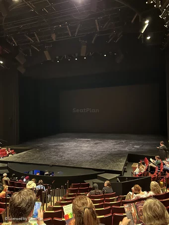 Vivian Beaumont Theater Orchestra N403 view from seat photo