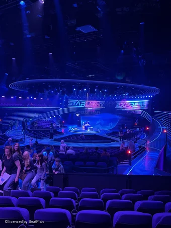 Wembley Park Theatre Locomotive Seats R51 view from seat photo