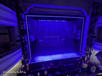 Fortune Theatre Dress Circle B6 view from seat photo