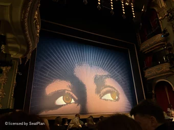 Aldwych Theatre Stalls H23 view from seat photo