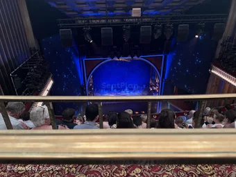Savoy Theatre Upper Circle F20 view from seat photo