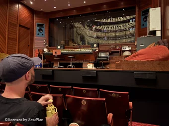 Duke of York's Theatre Stalls B12 view from seat photo