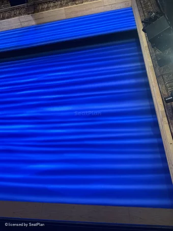 Novello Theatre Stalls D6 view from seat photo