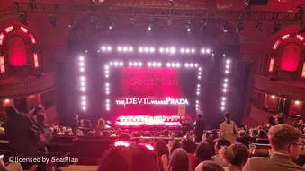 Dominion Theatre Circle P28 view from seat photo