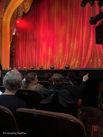 Todd Haimes Theatre Orchestra D10 view from seat photo