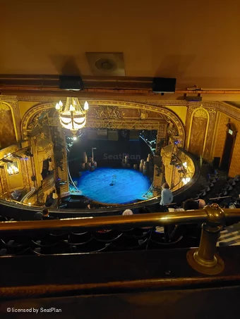 Theatre Royal Haymarket Gallery A2 view from seat photo
