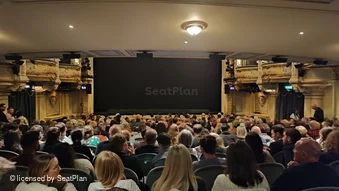 Wyndham's Theatre Stalls R17 view from seat photo