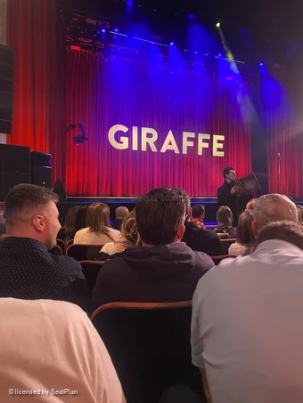 London Palladium Stalls G33 view from seat photo