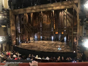 Victoria Palace Theatre Royal Circle B9 view from seat photo