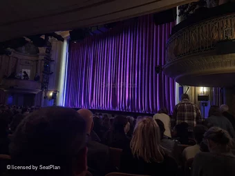 Music Box Theatre Orchestra N26 view from seat photo