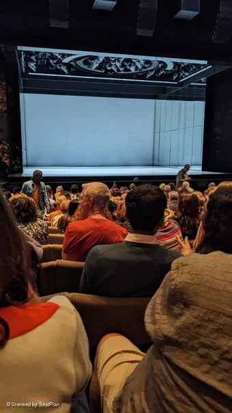 National Theatre - Lyttelton Stalls O26 view from seat photo