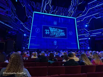 Adelphi Theatre Stalls L27 view from seat photo