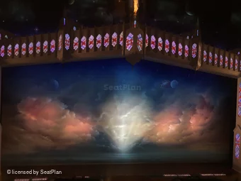 Prince of Wales Theatre Circle B27 view from seat photo