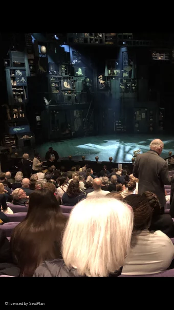 National Theatre - Olivier Stalls R41 view from seat photo