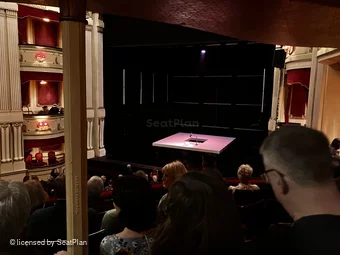 Theatre Royal Brighton Royal Circle E30 view from seat photo