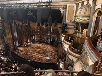 Victoria Palace Theatre Grand Circle B1 view from seat photo