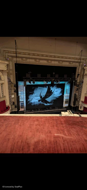 Edinburgh Playhouse Balcony A45 view from seat photo