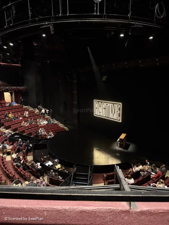 Vivian Beaumont Theater Loge A502 view from seat photo