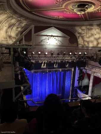 Vaudeville Theatre Upper Circle D1 view from seat photo