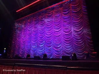 Peacock Theatre Stalls B4 view from seat photo