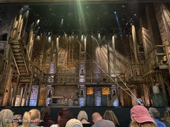 Victoria Palace Theatre Stalls E24 view from seat photo