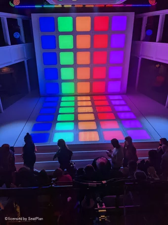 Almeida Theatre Circle A15 view from seat photo