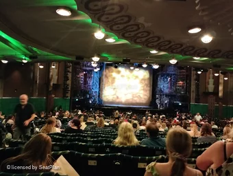 Apollo Victoria Theatre Stalls ZH35 view from seat photo