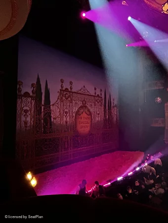 Theatre Royal Drury Lane Royal Circle King's Side A49 view from seat photo