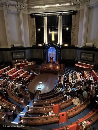 London County Hall Central Gallery A25 view from seat photo