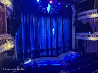 Criterion Theatre Dress Circle A26 view from seat photo