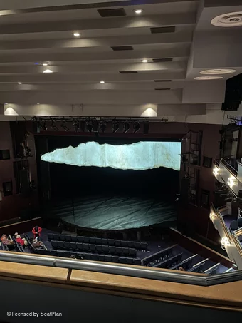 New Victoria Theatre Upper Circle B12 view from seat photo
