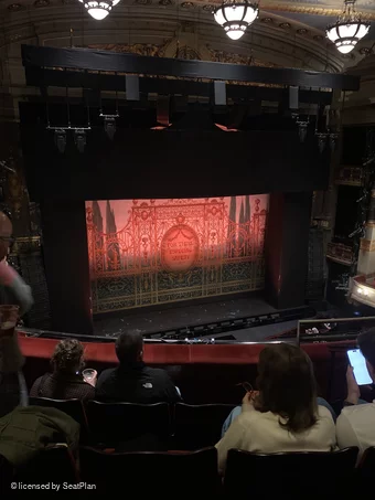 Theatre Royal Drury Lane Grand Circle D36 view from seat photo