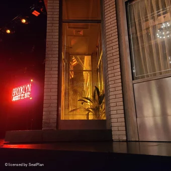 August Wilson Theatre Orchestra BB6 view from seat photo