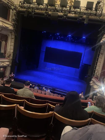 Noel Coward Theatre Royal Circle E8 view from seat photo