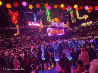 Bridge Theatre Stalls B16 view from seat photo