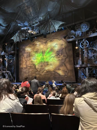 Gershwin Theatre Orchestra K14 view from seat photo