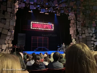 Cambridge Theatre Stalls K21 view from seat photo