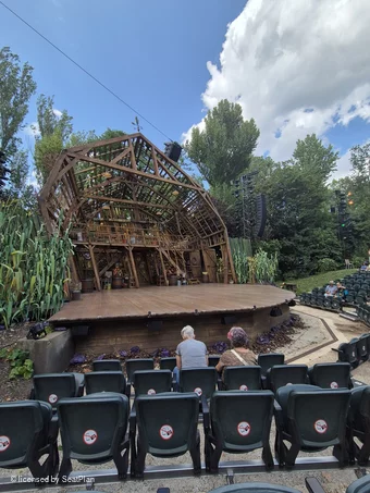 Regent's Park Open Air Theatre Lower Right E36 view from seat photo