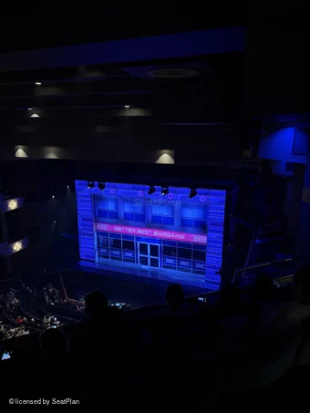 New Victoria Theatre Upper Circle D2 view from seat photo