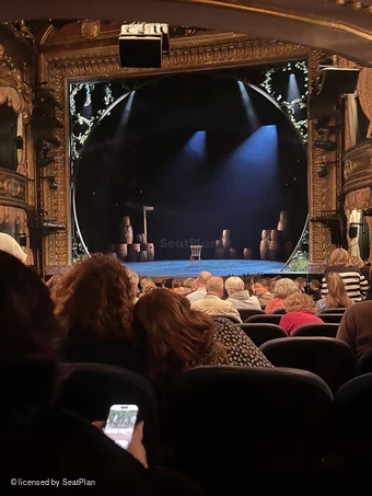 Theatre Royal Haymarket Stalls R4 view from seat photo